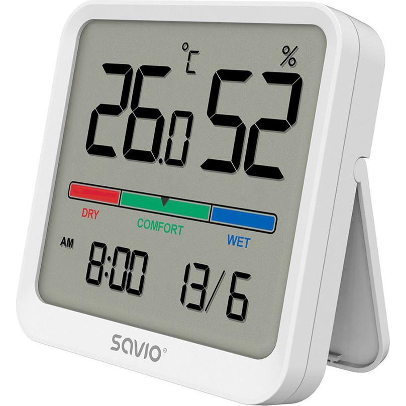 Thumbnail - Savio CT-01/W, Thermometer + Hygrometer, Weiss