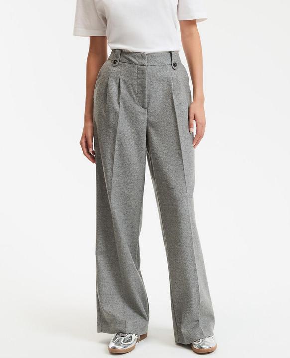 Produktbild La Redoute Collections Weite Hose mit Bügelfalte aus 50% Wolle (38)