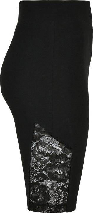 Actual product image Urban Classics Ladies High Waist Lace Inset Cycle Shorts - 16956 (XS)