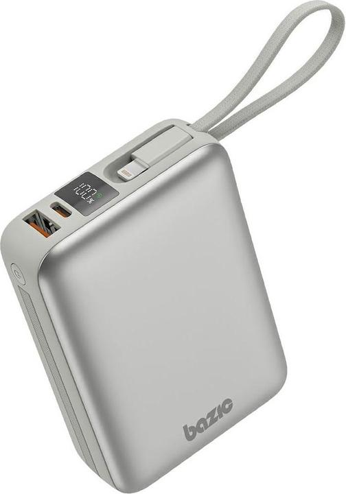 Energea PowerBank 4in1 Bazic Fusion Mini 20000mAh cable USB-C/Lightning grey (20000 mAh, 22 W, 22 Wh)