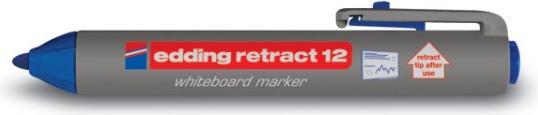 Actual product image Edding Whiteboard marker retract 12 Line width: 1.5-3 mm Writing colour: blue (10x)