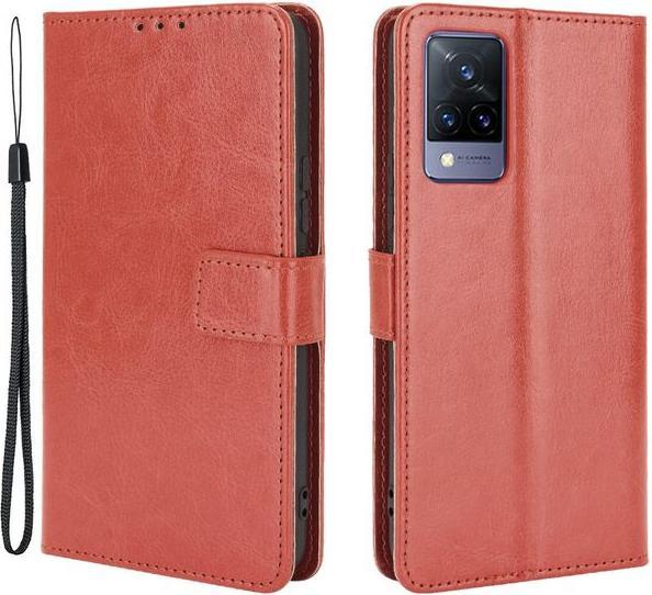 Image du produit MU Classic Série de livres en cuir Crazy Horse III (vivo V21 5G)