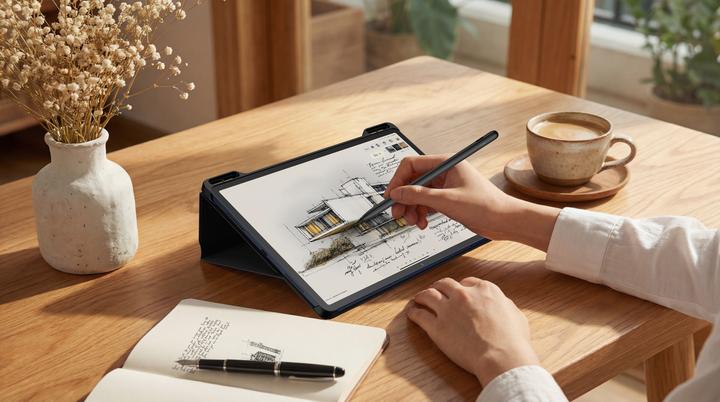 Actual product image TCL TAB 12.2 A1 PLUS SPACE BLUE BUN (WLAN only, 12.20", 128 GB, Space blue)