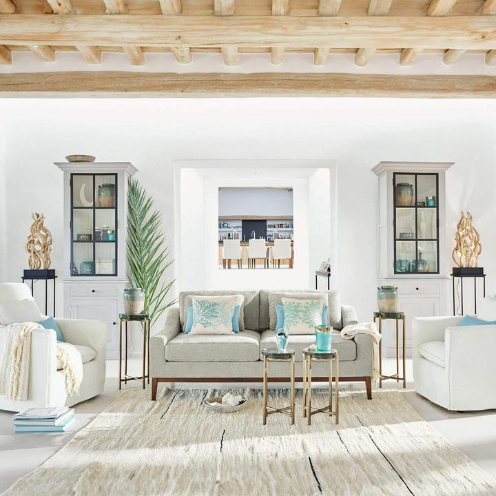 Actual product image Loberon Floor lamp Nadi brown/black (GU10)