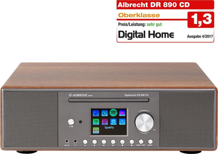 Image du produit Albrecht Dr 890 CD (Webradio, DAB+ DAB, Bluetooth, WiFi)