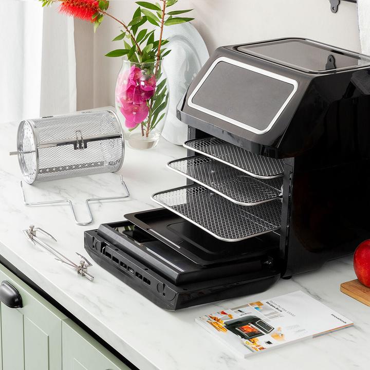 Produktbild InnovaGoods Heissluftfritteuse Fryinn Pro Max 12000 1800 W 12 L Edel