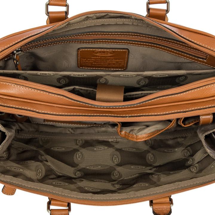Image du produit Brics Life Pelle Porte-documents en cuir 38 cm Compartiment pour ordinateur portable