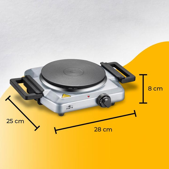 Actual product image Lentz Hob Single hotplate Stove top Table top hob