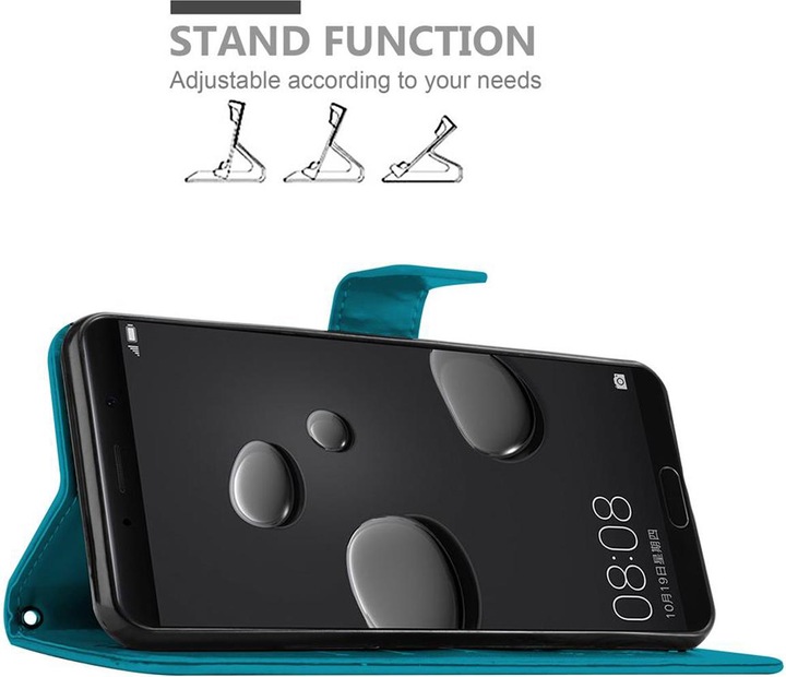 Actual product image Cadorabo Flower Book Cover (Mate 10)