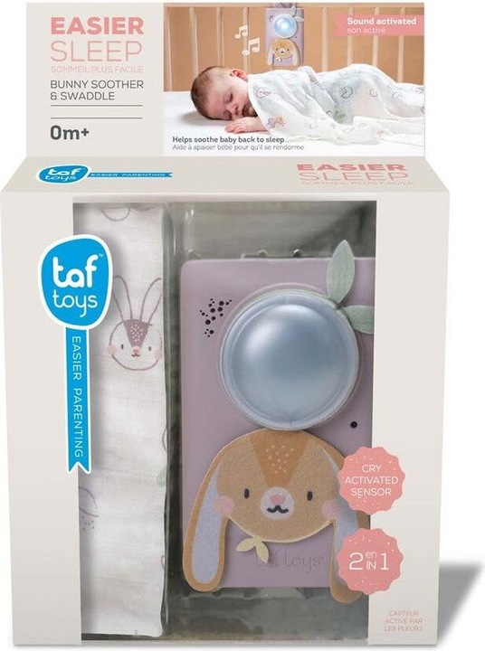 Actual product image Taf Toys Ensemble bébé apaisant lapin