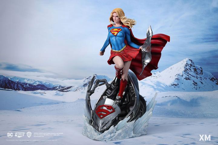Actual product image XM Studios DC Comics Supergirl 1/4 Premium Statue