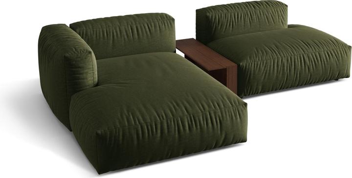 Image du produit Micadoni Canapé D'Angle Gauche Modulaire, "Martina", 2 Places, 292x176x75 Fabriqué en Europe (Canapé modulaire, Canapé d'angle)