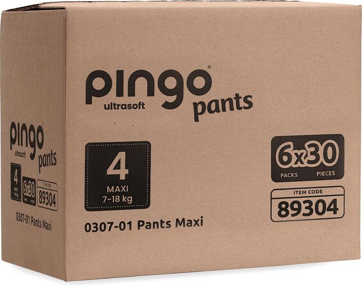 Actual product image Pingo Pants (Size 4, Monthly box, 180 Piece)