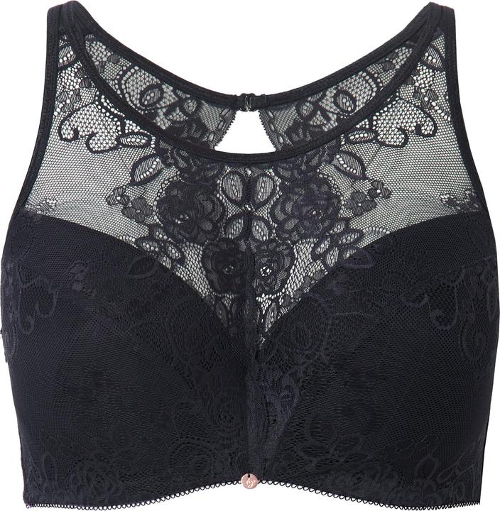 Produktbild TruYou Bügel-BH, Softschalen, Spitze, High Cut, Cup B-F (95 D)