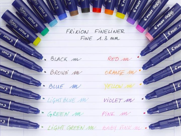 Image du produit Pilot FriXion Fineliner x3 Fancy (Violet, Rose, Vert clair, Bleu foncé, 3 x)