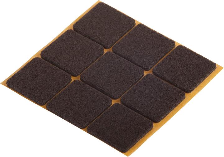 Produktbild Fix-o-moll Filzgleiter 3 mm / 25 x 25 mm 9 x (Filzgleiter, 9 Stk.)
