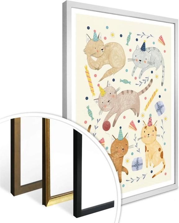 Produktbild Trenddeko Katzengeburtstag (120 x 150 cm)