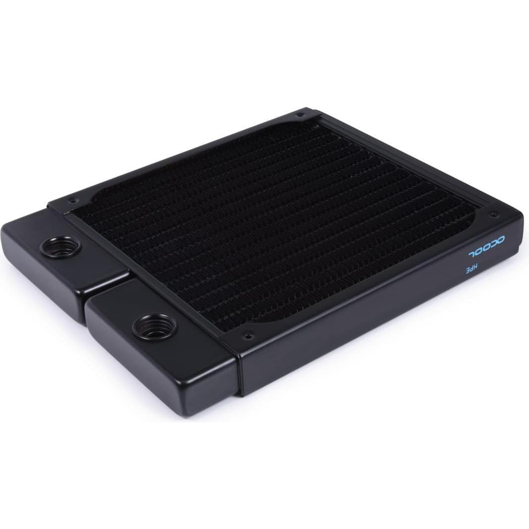Alphacool NexXxoS HPE-20 Radiator 140mm (140 mm), Wasserkühlung Radiator, Schwarz