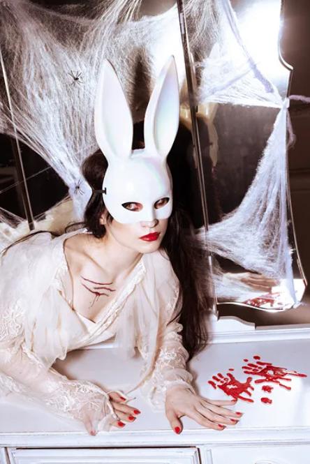 Image du produit Partydeco Gel-Aufkleber Blutige Hände, Rot (2 pièce(s))