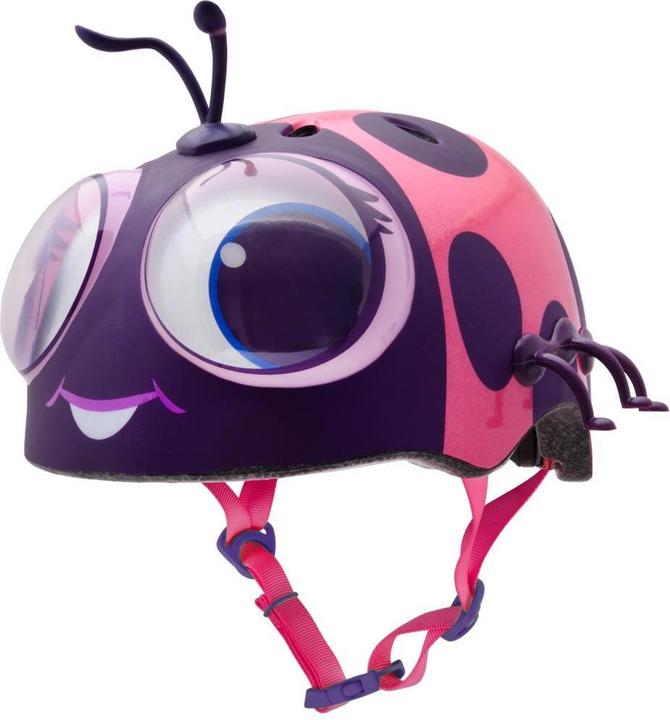Produktbild MGA Kinderhelm Junior C-Dere Googly Lady Bug Pink Grösse XS Toodler FS 3+ (48-52 cm) (neu) (48 - 52 cm)