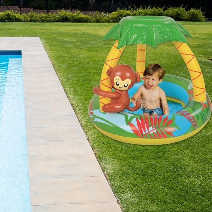 Productafbeelding Jilong Aap Babybad 102x102cm (⌀102cm)