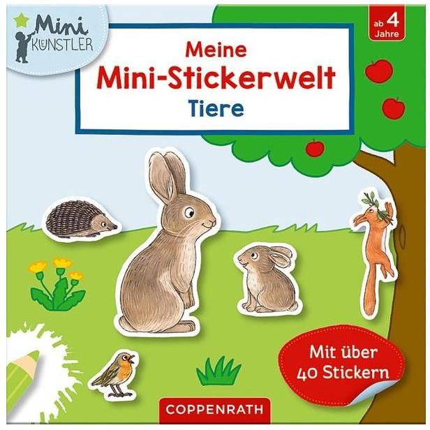Thumbnail - Die Spiegelburg, Sticker, Mini-Stickerwelt Tiere