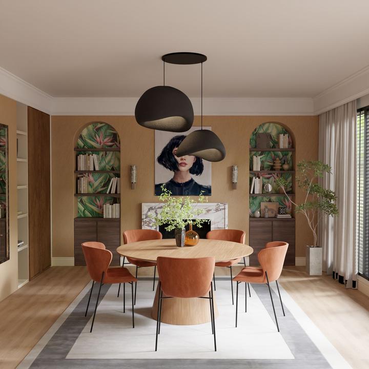 Produktbild Opviq Wabi Plasterglows Chandelier (E27)