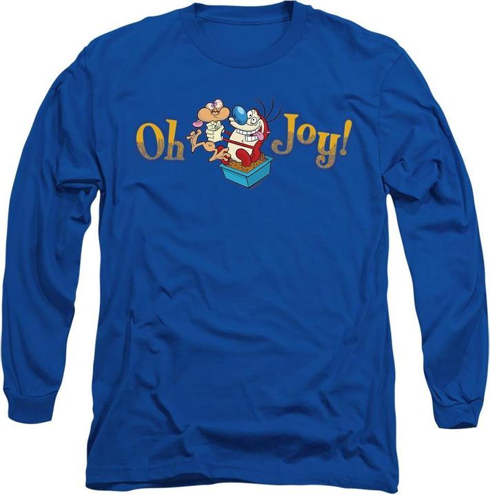Actual product image Ren & Stimpy Unisex Adult Oh Joy T-Shirt (XL)