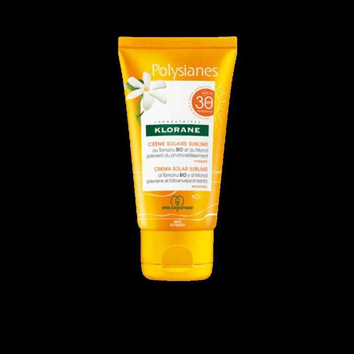 Produktbild Klorane Polysianes Sublime Gesicht Sonnencreme Spf30 50ml (Sonnencreme Gesicht, SPF 30, 50 ml)