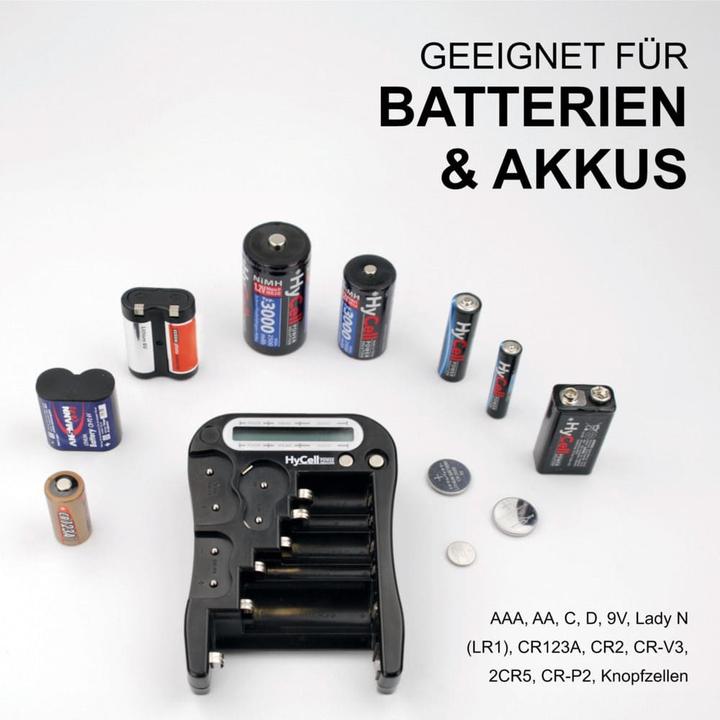 Produktbild HyCell Zoom LCD Batterie-Tester