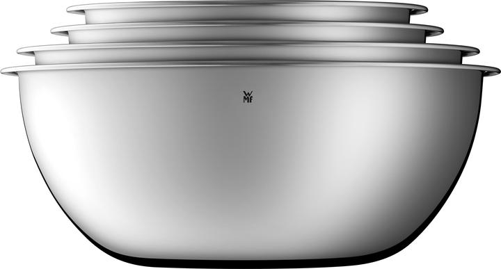 Productafbeelding WMF Kommen set 4st RVS kommen 0,75-2,75l stapelbaar (24 cm, 2.75 l, 4 x)