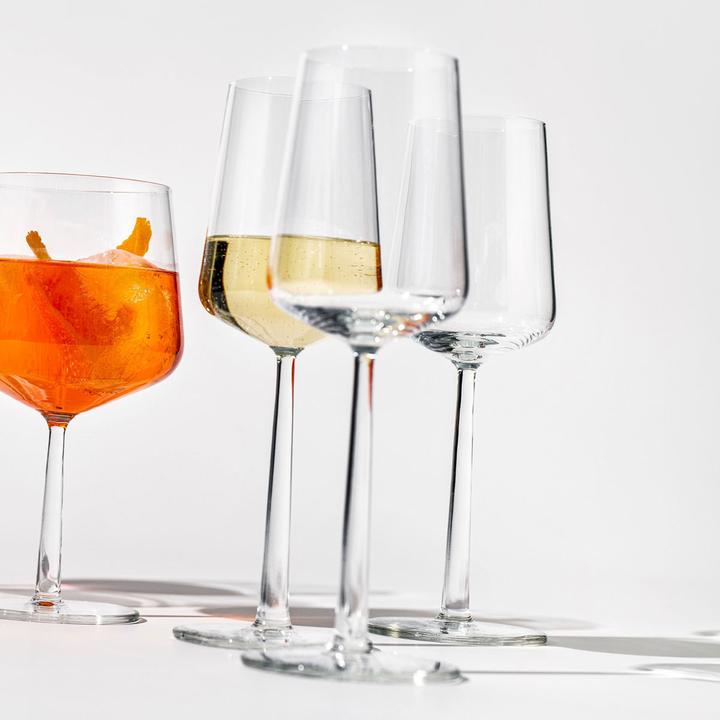 Actual product image Iittala Essence white wine glass set of 4 (10 cl, 4 Glasses, White wine glasses)