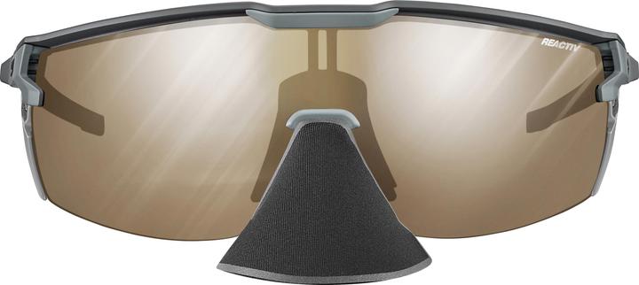Actual product image Julbo Ultimate Cover Reacktive Perf. 2-4 Sports Glasses (Charcoal, Dark grey, Silver)