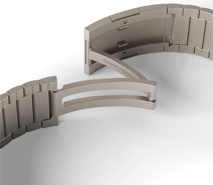 Produktbild Vonmählen Titan Gliederarmband Pro für Apple Watch 44/45/46/49mm, beige (Stainless Steel)
