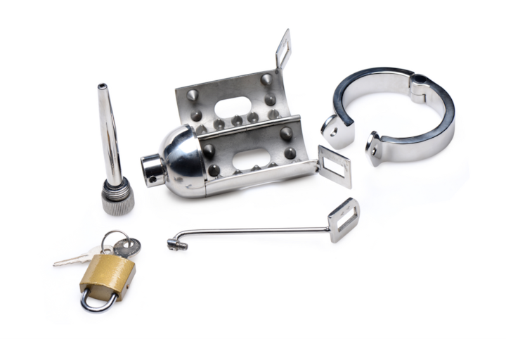 Immagine prodotto Master Series Gabbia di castità a camera chiodata
