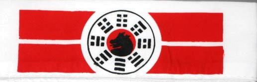 Actual product image Ju-Sports Headband dragon head Pa Kua