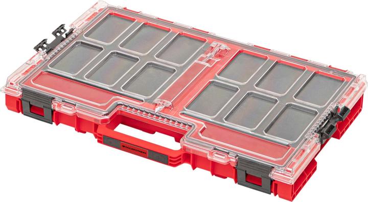 Actual product image Tool Brothers Toolbrothers RHINO ONE Organiser L 2.0 MFI RED ULTRA HD stackable 531 x 379 x 77 mm 6 l IP66 with