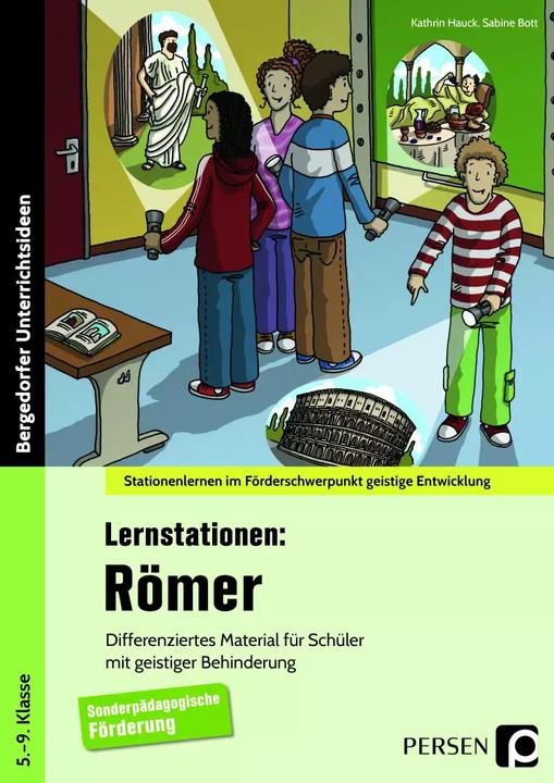 Produktbild Lernstationen: Römer (Deutsch, Kathrin Hauck, Sabine Bott, 2018)