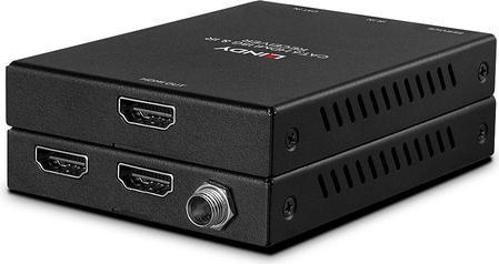Productafbeelding Lindy HDMI & IR Extender met PoC & Loop Out (Video Schakelaar)