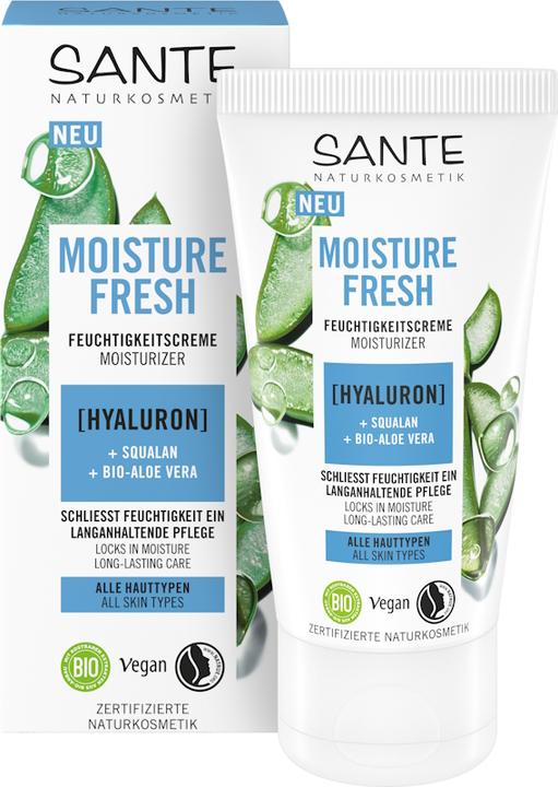 Actual product image Sante Moisture Fresh moisturising cream with hyaluronic acid (50 ml, 24h cream)
