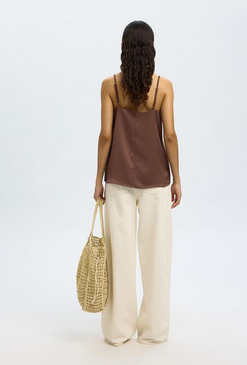 Immagine prodotto Selected Femme Satin Spaghettiträger-Top (38)
