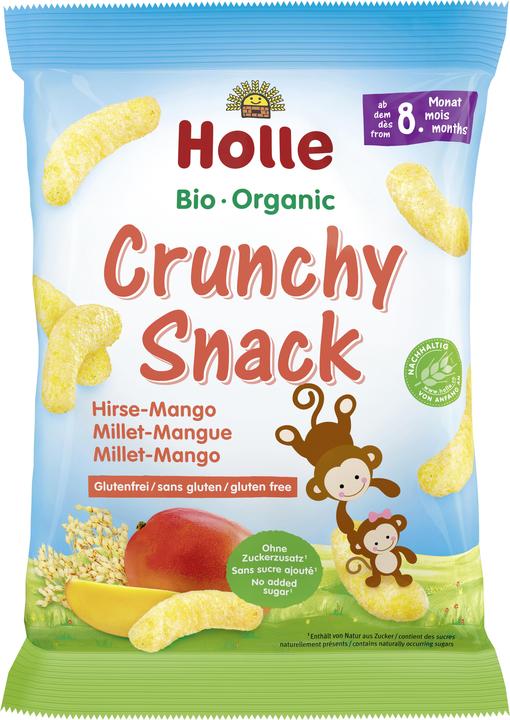 Holle Bio-Crunchy Snack Hirse Mango (30 g)