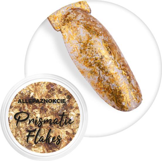 Produktbild Molly Lac Nail Art Prismatic Flakes Gold