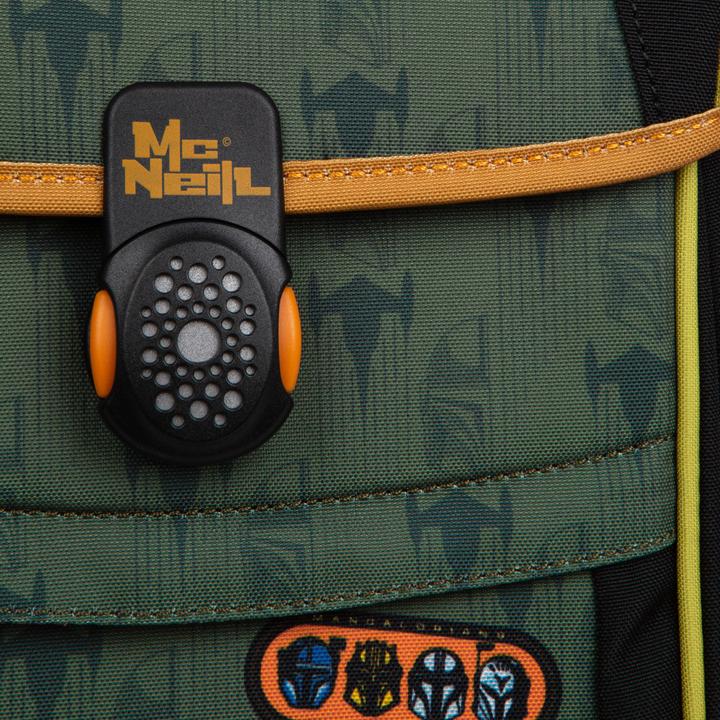 Actual product image Coolpack Satchel fabric green, orange