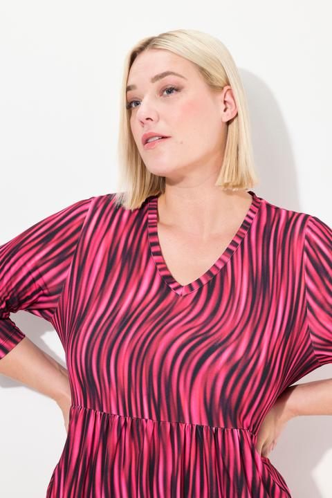 Produktbild Ulla Popken Longshirt, A-Linie, Print (62)