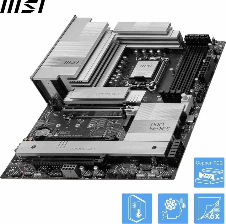 Image du produit MSI PRO Z890-A WIFI (LGA 1851, Intel Z890, ATX)