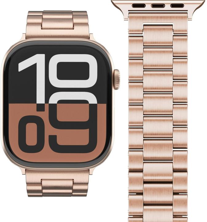 Actual product image Vonmählen Gliederarmband 2 für Apple Watch 40/41/rosegold (316L stainless steel)