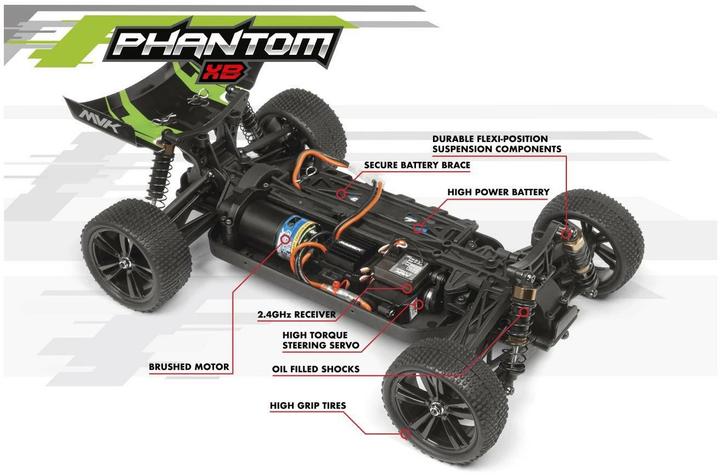 Image du produit Maverick Phantom XB (RTR Prêt à fonctionner)