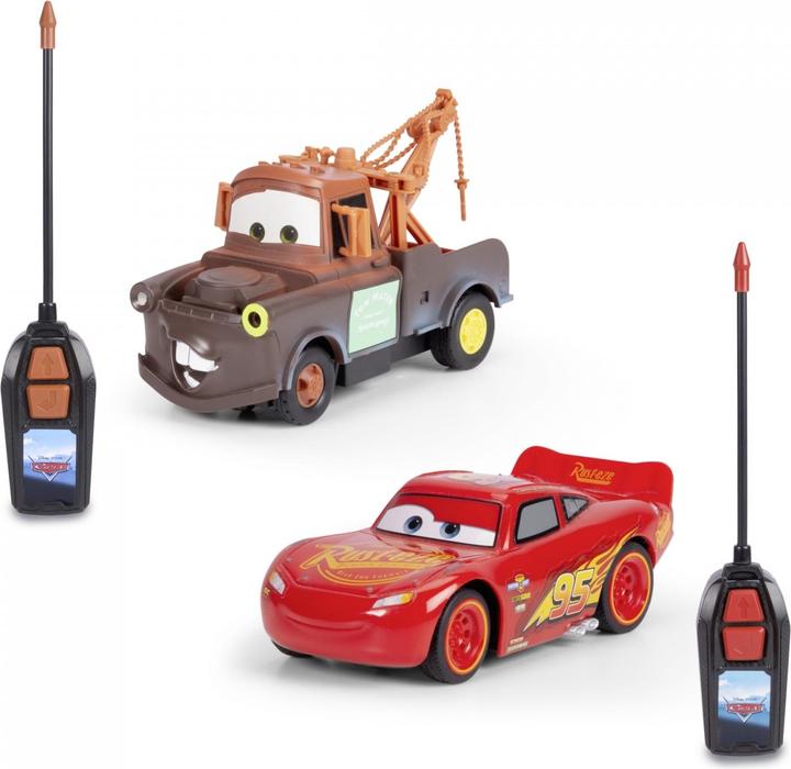 Actual product image Jada Cars LMQ + Mater Twin Pack