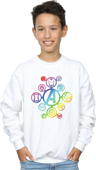 Immagine prodotto Avengers Infinity War Rainbow Icons Felpa Ragazzi (116)